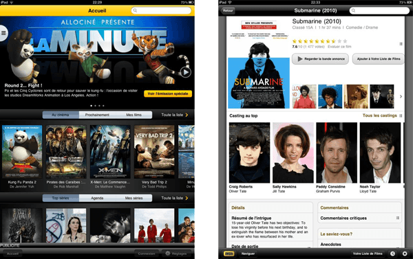 Allociné and IMDB Screenshot
