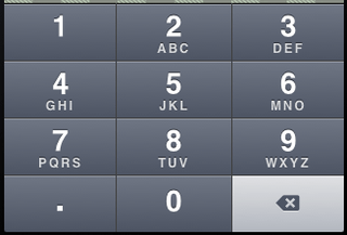 UIKeyboardTypeDecimalPad