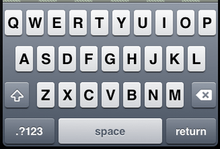 UIKeyboardTypeDefault