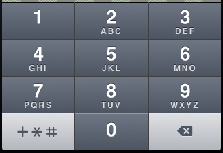 UIKeyboardTypePhonePad
